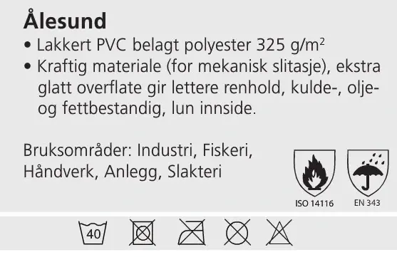 Aalesund Ålesund Regnjakke Orange 3XL Fluoriserende Orange regnjakke 