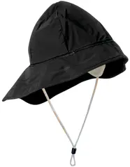 Aalesund Sonja Sydvest Sort S Sydvest i PVC belagt polyester