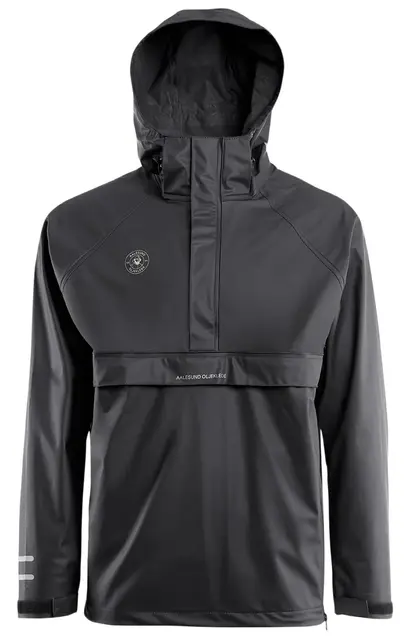Aalesund Ona Softrain Anorakk Black S Myk og komfortabel regnanorakk 