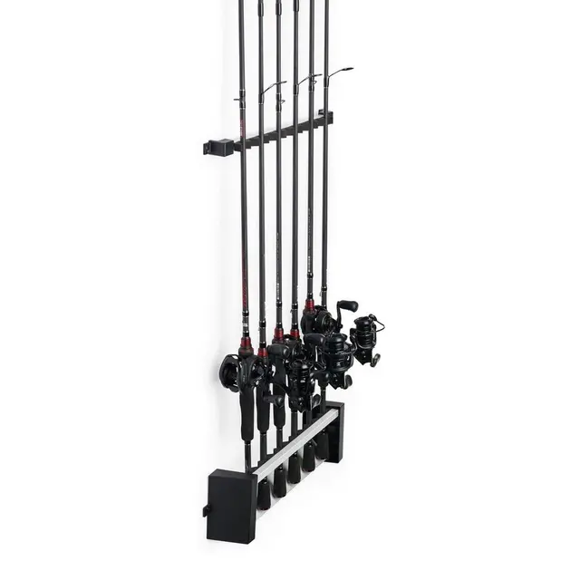 Abu Garcia Vertical 11 Rod Rack Plass til 11 stenger horisontalt 