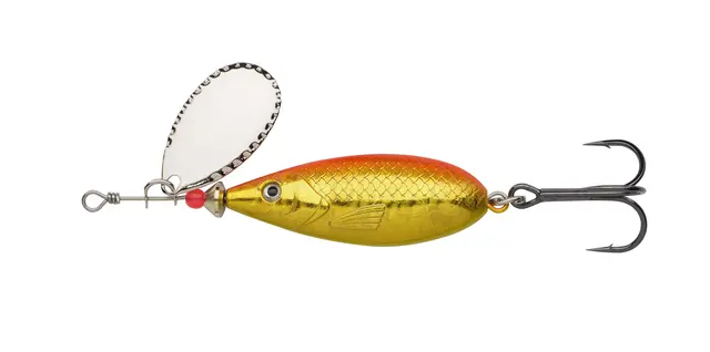 Abu Garcia Droppen Maxi LF GoldFlOr 9g Spinner med fast kropp til ferskvann 