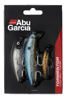 Abu Garcia Tormentor 3-pack Small Tre sm&#229; wobblere til allround fiske