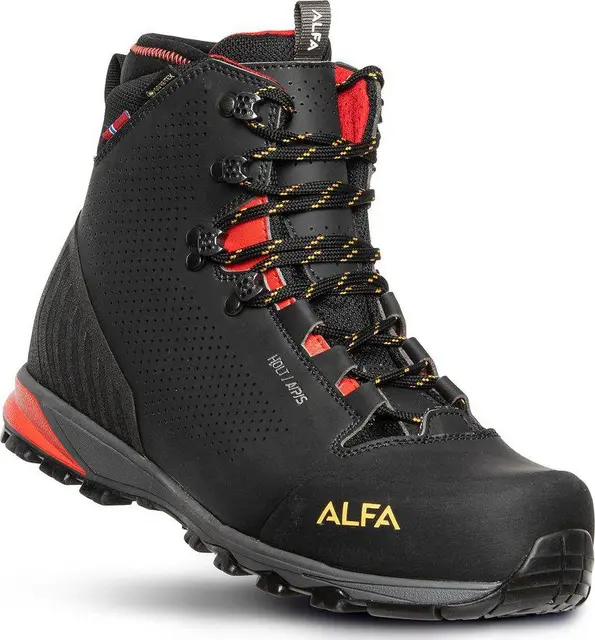 Alfa Holt APS GTX M 44 Svart Teknisk fjellstøvel for herre 