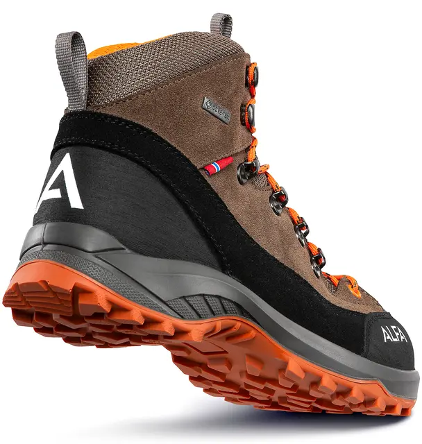 Alfa Kratt Jr GTX 30 Brown Lett fjellstøvel for barn 