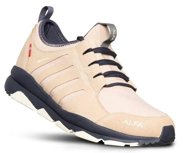 Alfa Stokka Advance GTX W Sand 36 Fritidssko til lette turer og hverdags 