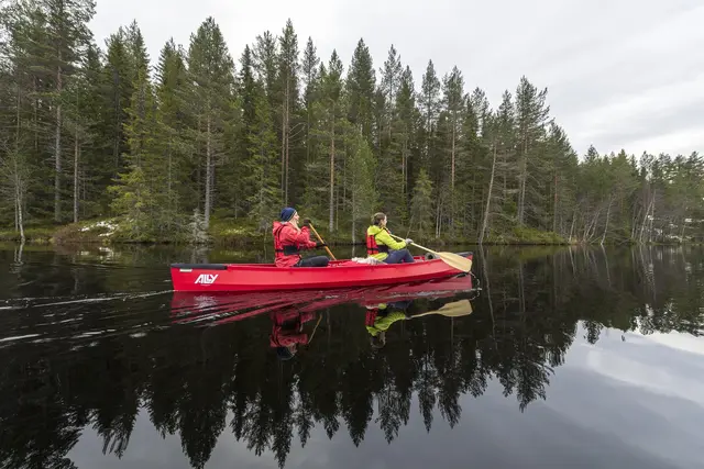 Ally 815 17' DR sammenleggbar kano Førstevalget for den aktive familien 