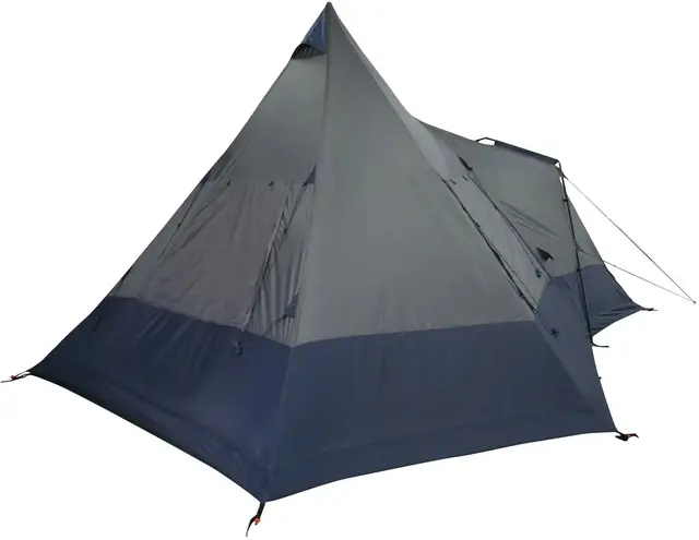 Arctic Tern Camping Tipi Tent Asphalt Tipi telt for 8 personer 
