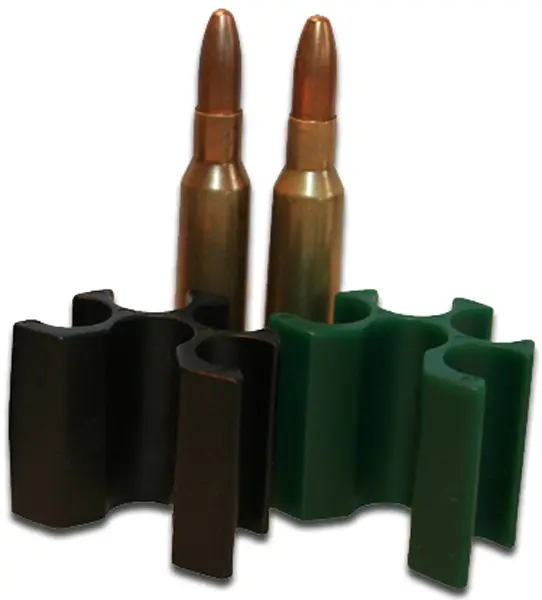 Baggen Patronholder Standard Grønn patronholder for 5 patroner 