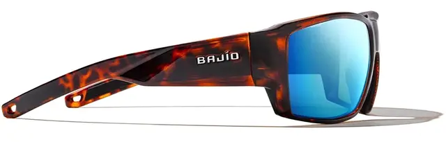 Bajio Vega Dark Tort Matte +1.5 Blue Mirror Polycarbonat solbriller 