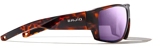 Bajio Vega Dark Tort Matte +1.5 Rose Mirror Polycarbonat solbriller 