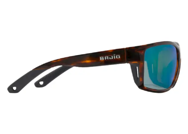 Bajio Bales Beach Dark Tort Gloss Green Mirror Polykarbonat 