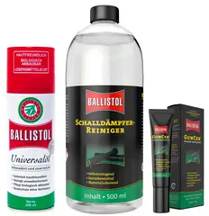 Ballistol Lyddemper Vedlikeholdsett