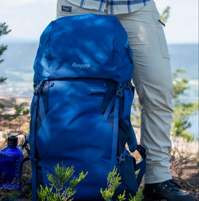 Bergans Rondane V6 W 65L DarkRivieraBlue Allsidig og slitesterk ryggsekk 