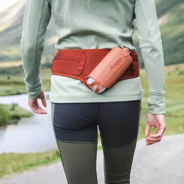 Bergans Driv HipPack 1L Red/Terracotta 