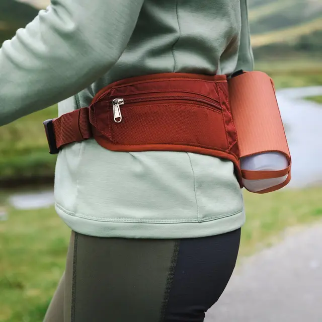 Bergans Driv HipPack 1L Red/Terracotta 