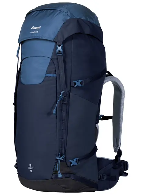 Bergans Trollhetta V5 95L Blue Tursekk med stor kapasitet og komfort 