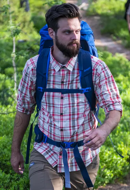 Bergans Rondane V6 65L Dark Riviera Blue Allsidig og slitesterk lett ryggsekk 