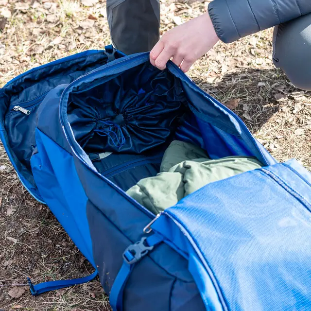 Bergans Rondane V6 65L Dark Riviera Blue Allsidig og slitesterk lett ryggsekk 