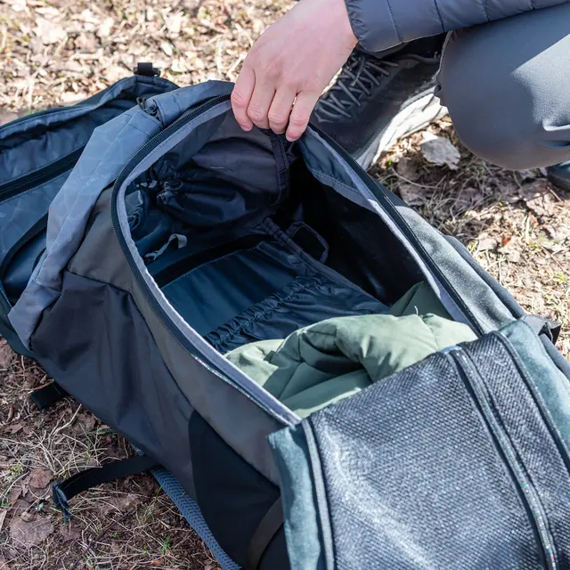 Bergans Rondane V6 W 40L Black Allsidig og slitesterk lett ryggsekk 