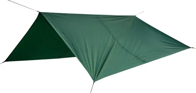 Bergans Tarp Medium 2,9 x 3,5m Fleksibel tarp for enkel overnatting 