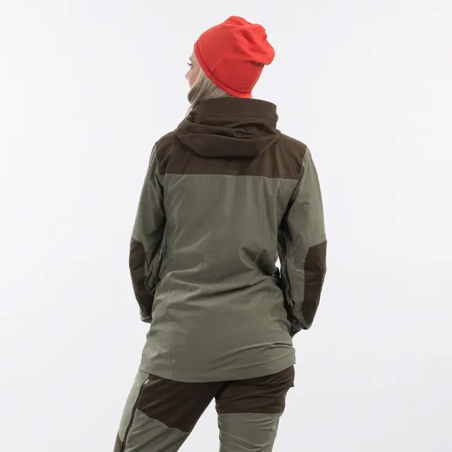 Bergans Hogna V2 2L Jacket M Green Mud/Dark Wood Brown 