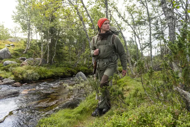 Bergans Hogna V2 2L Jacket M Green Mud/Dark Wood Brown 