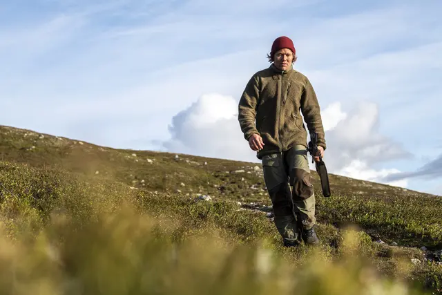 Bergans Hogna V2 2L Pants M Green Mud/Dark Wood Brown 