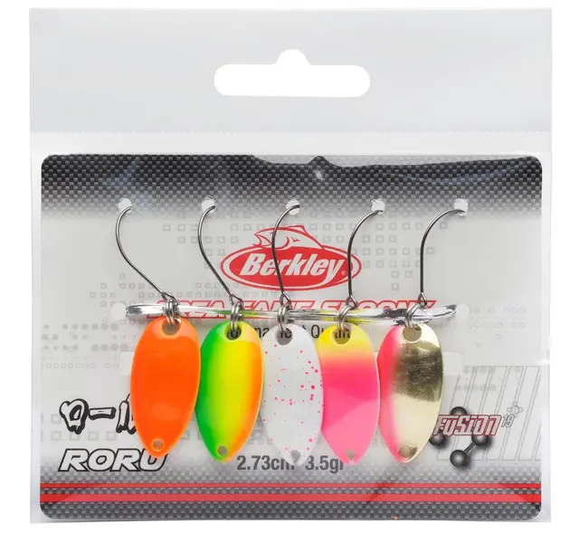 Berkley Area Game Spoons RORU 5-pack Sluk med store bevegelser 