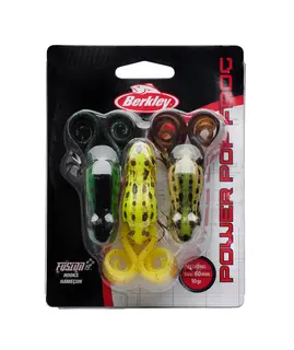 Berkley Power Pop Frog 3-pack Flytende popper frosk med powerbait ben
