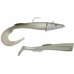 Berkley Power Sandeel Kaki 160g Fisk m&#229;lrettet med kvalitets gummi jigg