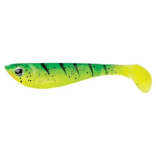 Berkley Pulse Shad Hot Firetiger 8cm 4pk Voldsomt gode bevegelser og farger 