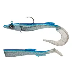 Berkley Power Sandeel Metallic Blue 130g Fisk m&#229;lrettet med kvalitets gummi jigg