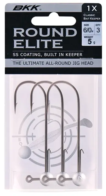 BKK Round Elite 17g #1/0 3pk 
