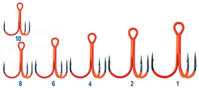 BKK Spear-21 UVO #12 7pk Treblekrok UV 