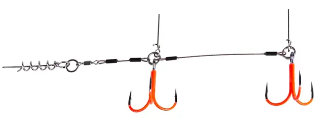 BKK BB Trigger-21 UVO (Stinger rig) #1/0 Stinger rig 