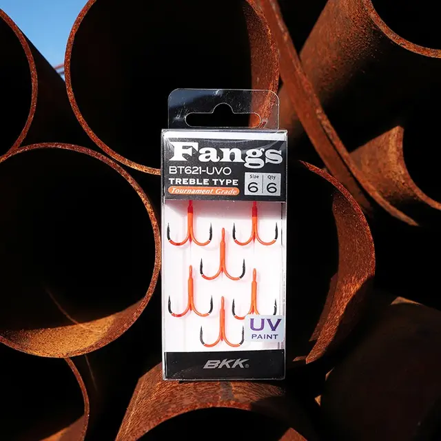 BKK Spear-21 UVO #12 7pk Treblekrok UV 