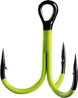 BKK Spear-21 UVC Treblekroker i chartreuse UV farge
