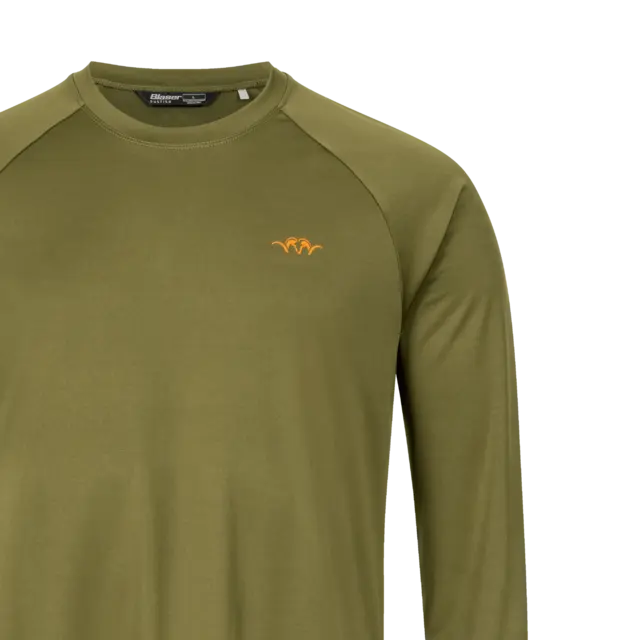 Blaser Functional Long SleeveShirt S Dark Olive 