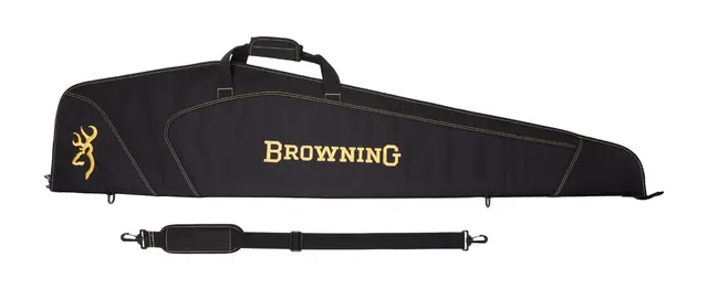 Browning Marksman Riflefutteral Black/Yellow 134cm 