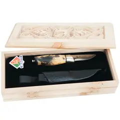 Brusletto S&#248;lvgutten Veldig flott gavekniv