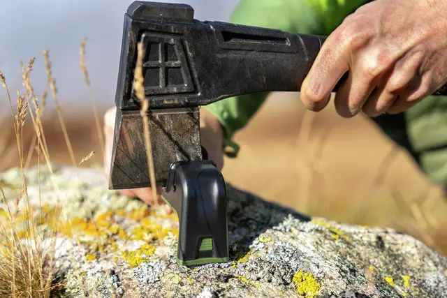 Brusletto Sliper Kikut for øks og kniv Praktisk sliper for kniv og øks 