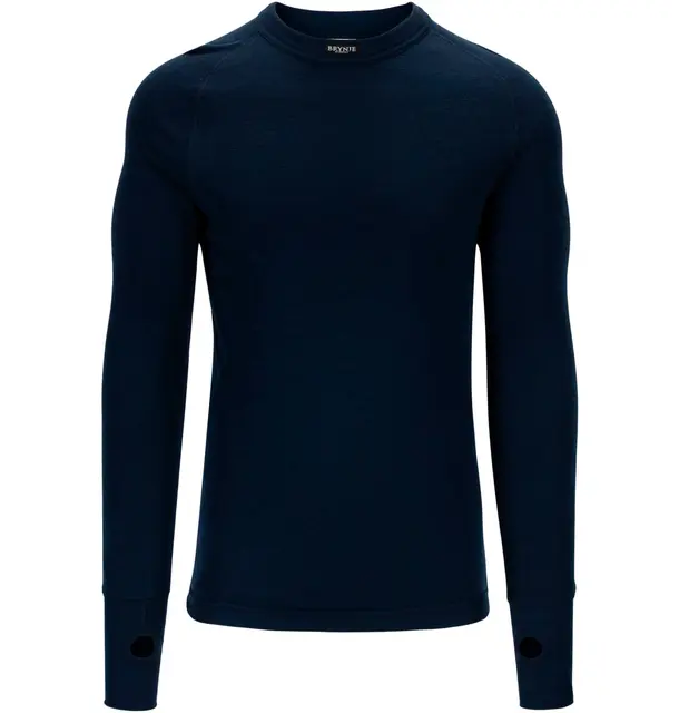 Brynje Arctic Shirt med tommelgrep XS Tolags ventilerende undertøy - Navy 