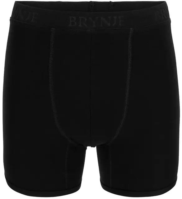 Brynje Classic Boxer-shorts Black S Boxer-shorts i merinoull 