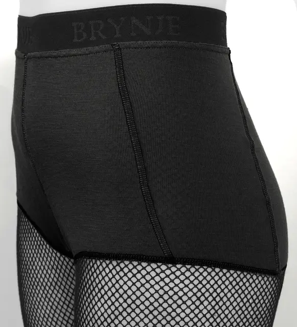 Brynje W's Wool Thermo Longs Svart XS Merinoull Longs med god komfort. 