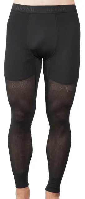 Brynje Wool Thermo Light Longs XS Longs uten gylf. Black 