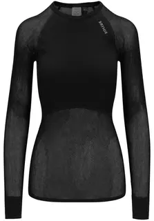 Brynje Wool Thermo Light Shirt Lady Collection, Black
