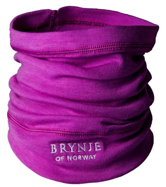 Brynje Classic Headover - One size Lilla Kløfri og myk hals i merinoull 