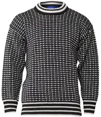 Br&#229;tens Islender Genser Sort S Klassisk genser i 100% Norsk ull