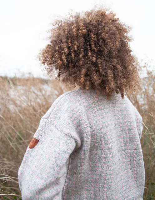 Bråtens Islender Genser Rosa XS Klassisk genser i 100% Norsk ull 