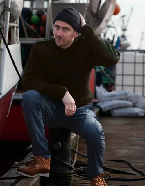 Bråtens Nato Genser Grønn XS Klassisk natogenser i ull og polyester 